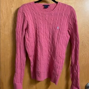 Ralph Lauren Pink Wool Sweater